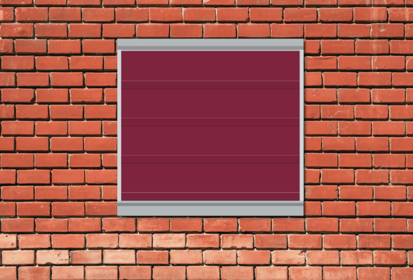 Illustration of a brick vent install in wall