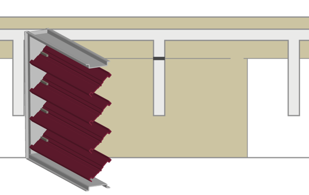 A balancing damper beside a floor plan with a pressure issue.