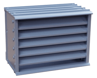 Brick vents are small louvers designed specifically for mounting in brick walls.