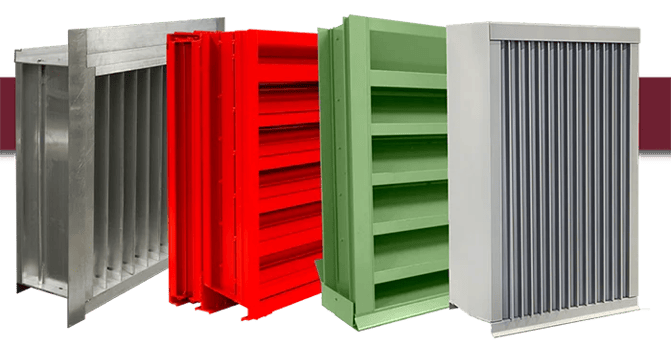 Hurricane louvers for severe duty protection