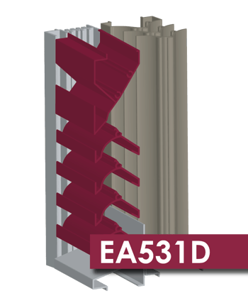 The EA-531-D series louvers are rated for AMCA 540 and AMCA 550.