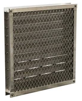 Louver Screen On Back Screens are typically installed on the back of the louver