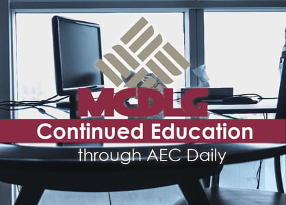 Meet your continuing education requirements with MCDLG!