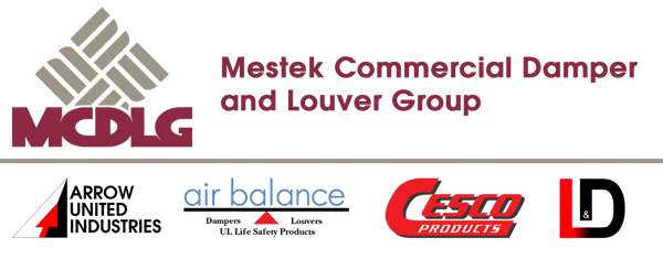 The Mestek Commercial Damper and Louver Group. Top-tier HVAC brands.