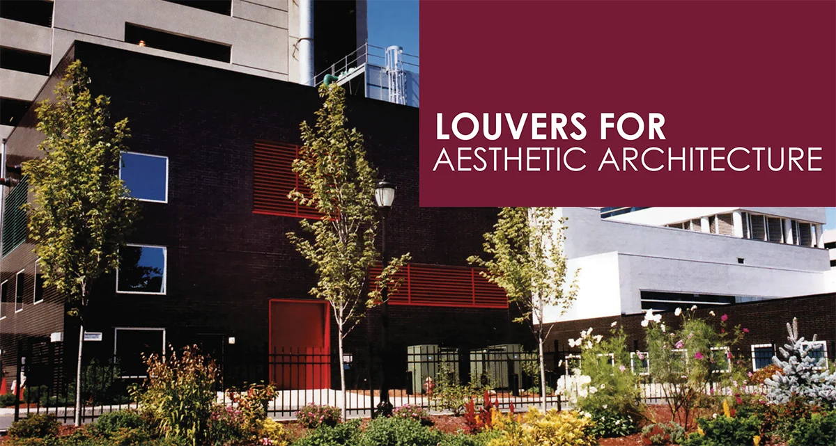 Louvers for Aesthetic Architecture