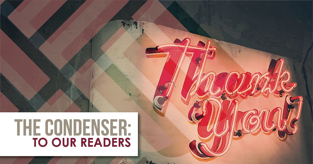 To our readers, thank you for being here during 2020!
