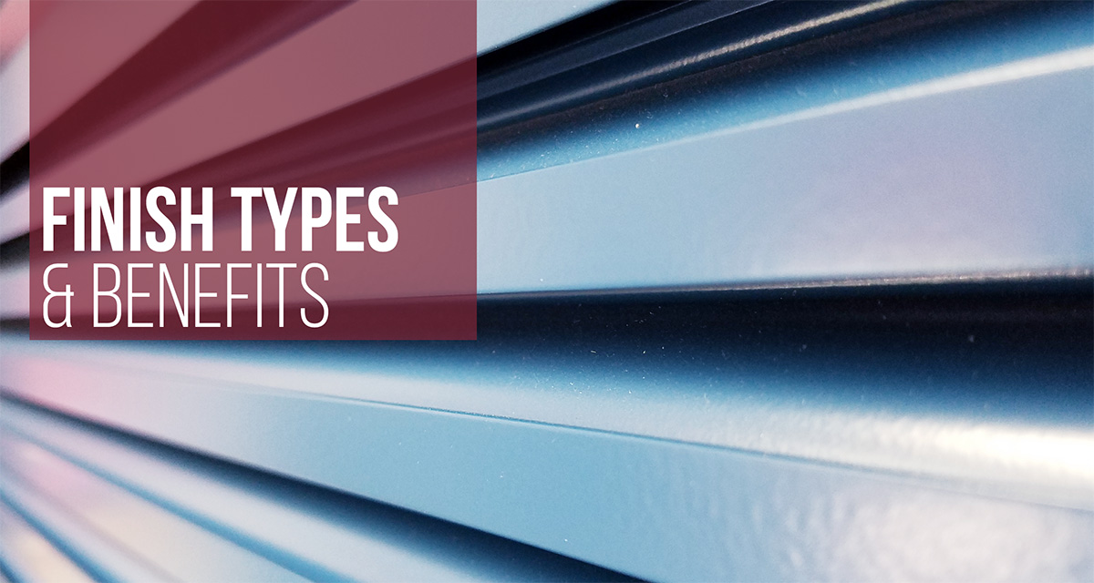 Finish Types and Benefits for Louvers