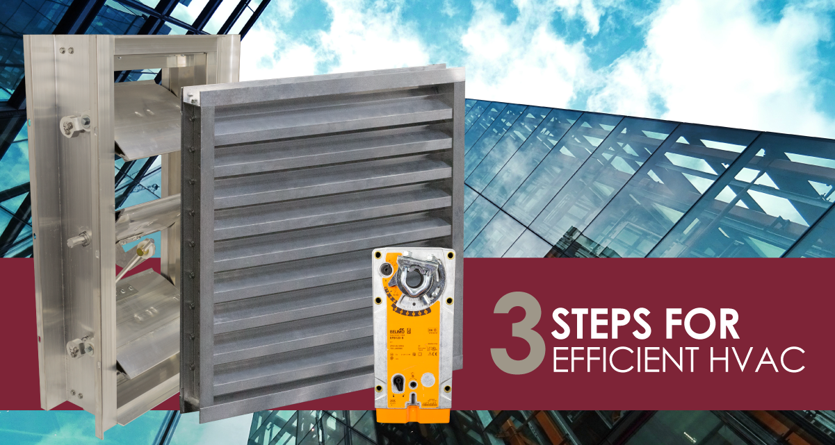 Three Steps to Efficient HVAC